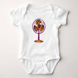 ファン ベビーボディスーツ