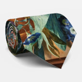 ファン・ホイサムの花束タイ ネクタイ (ロール)