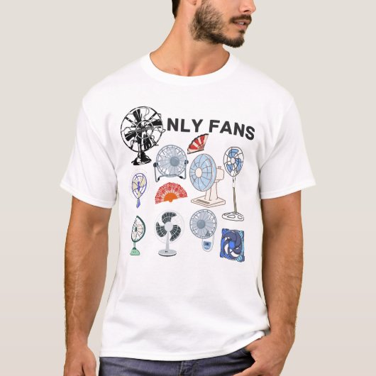 ファン、ユーモア、おもしろい女性男性へのみ Tシャツ (正面)