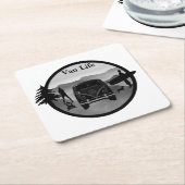 ファン・ライフ・アドベンチャー スクエアペーパーコースター (アングル)