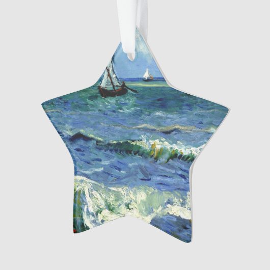 ファン・素晴らしゴッホ絵画のシースケープ オーナメント (正面)