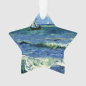 ファン・素晴らしゴッホ絵画のシースケープ オーナメント (正面)