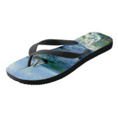 ファン・素晴らしゴッホ絵画のシースケープ、フリップ・フロップ ビーチサンダル (アングル)