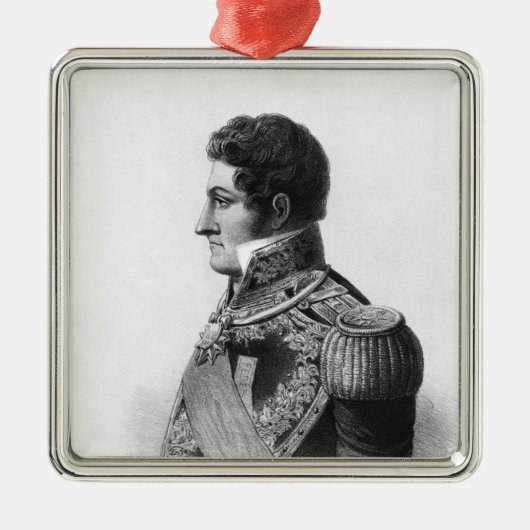 ファンManuel de Rosas メタルオーナメント (正面)