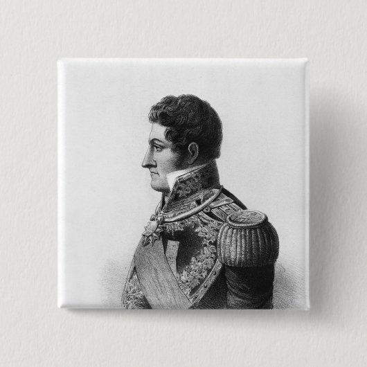ファンManuel de Rosas 缶バッジ (正面)