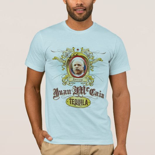 ファンMcCainのテキーラのTシャツ Tシャツ (正面)
