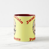 ファンMcCain Presidenteのマグ ツートーンマグカップ (中央)