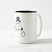 ファンTamarizのコーヒー・マグ ツートーンマグカップ (正面右)