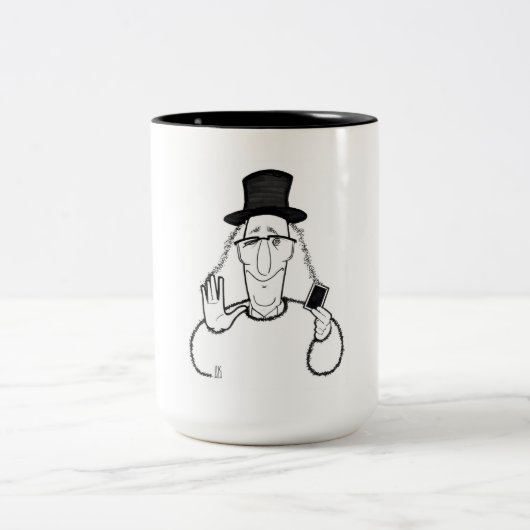 ファンTamarizのコーヒー・マグ ツートーンマグカップ (中央)