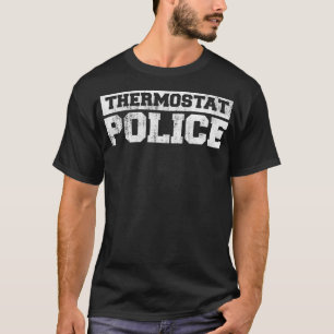 ファーおもしろいザーズデイサーモスタット警察 – パパ Tシャツ