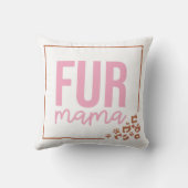 ファーかわいらしママ クッション (裏面)