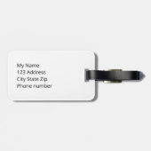 ファーにノーと言う ラゲッジタグ (裏面横)