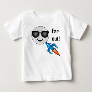 ファーアウトデザイン - ベビーファインジェージTシャツ ベビーTシャツ