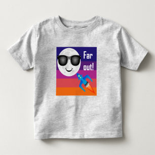 ファーアウトデザイン - 幼児用ファインジャージーTシャツ トドラーTシャツ