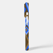 ファーアウトレトロ抽象芸術サイケデリックブラウン Case-Mate iPhoneケース (裏面 / 左)