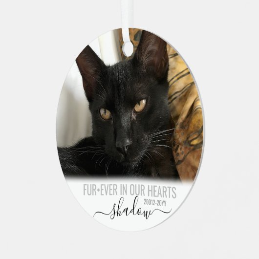 ファーエバーの私たちのハートペット記念碑 メタルオーナメント (正面左)
