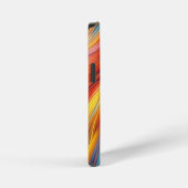ファーカラフルテクスチャ背景–68454 iPhoneケース (右側面)
