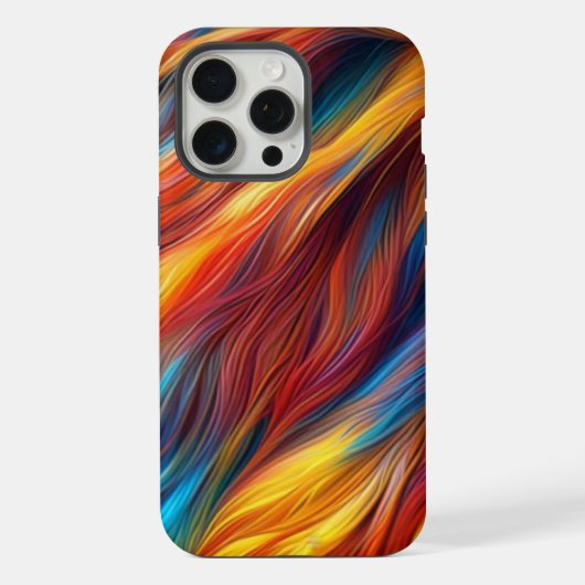 ファーカラフルテクスチャ背景–68454 iPhoneケース (裏面)