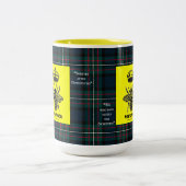 ファーガソンの一族に結婚したなFerganonのマグ ツートーンマグカップ (中央)