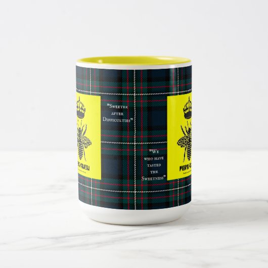 ファーガソンの一族に結婚したなFerganonのマグ ツートーンマグカップ (中央)