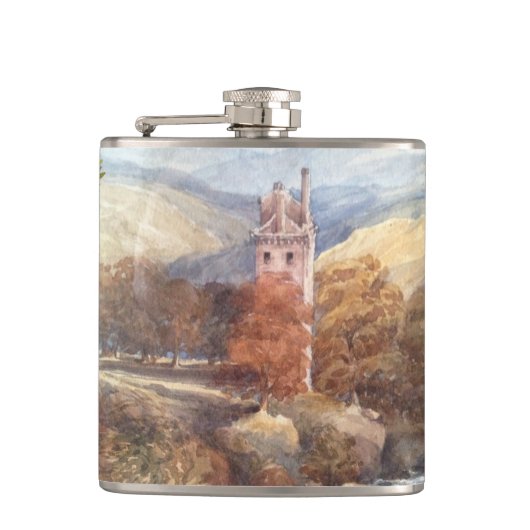 ファーガソンクランファミリーオールドキルケランキャッスルフラスコ フラスク (正面)