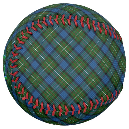 ファーガソン公式タータンチェックモノグラム/名前 ソフトボール (正面左)