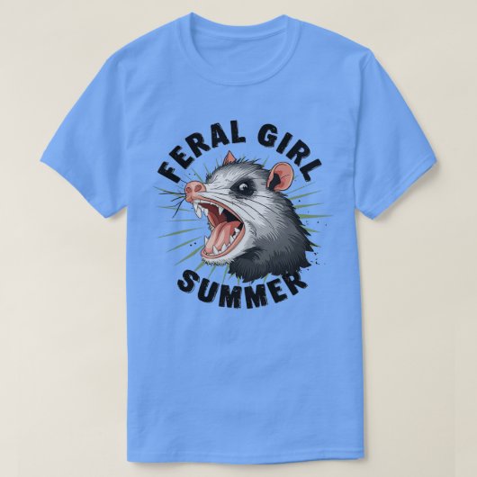 ファーガール夏2 Tシャツ (デザイン正面)