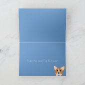 ファーキッドコーギカードからの父の幸せな日 カード (内部)