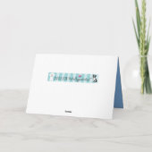 ファーキッドラブラドールカードから父の日へ カード (裏面)