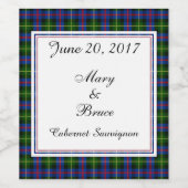 ファークハーソン·スコット結婚ランドのワイン·ラベル ワインラベル (シングルラベル)