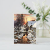 ファークハーソン – 雪の静けさ ポストカード (スタンド正面)