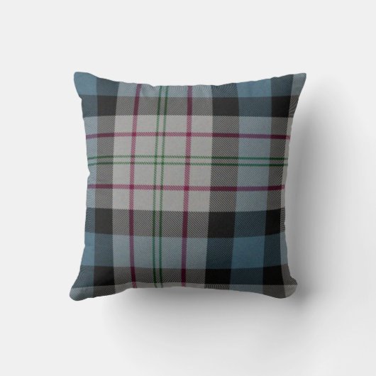 ファーグ伝統的ソンタータンチェック格子枕 クッション (裏面)