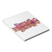 ファーゴノースダコタスカイライン ノートパッド (アングル)