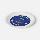 ファーゴノースダコタ ペーパープレート (アングル)