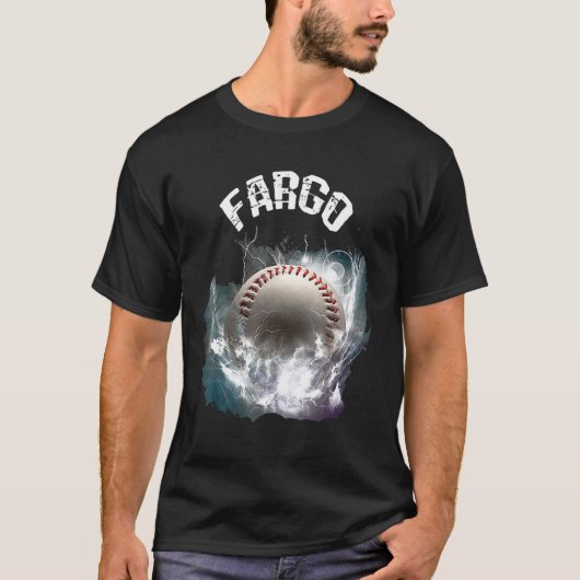 ファーゴベースボールレトロ Tシャツ (正面)