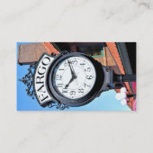 ファーゴ時計 名刺 (裏面)