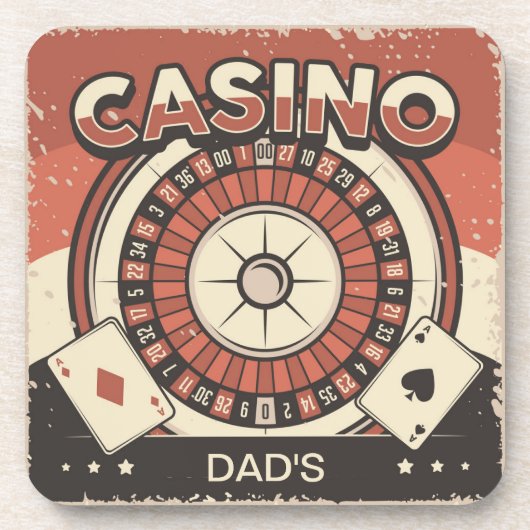 ファーザズデイカジノルーレットホイール コースター (正面)