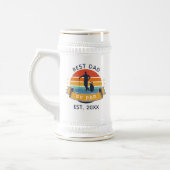 ファーザズデイゴルフスポーツパパカスタムレトロ ビールジョッキ (左)