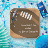 ファーザズデイサッカーファン紙プレート ペーパープレート (パーティー)