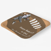 ファーザズデイサッカーファン紙プレート ペーパープレート (傾斜あり)