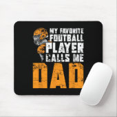 ファーザズデイフットルプレーヤーパパアメリカンスポーツフツール マウスパッド (マウス)