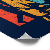 ファーザデイリビングザパパライフレトロ ポスター (角)