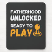 ファーザフードアンロックゲーマーパパ マウスパッド (正面)