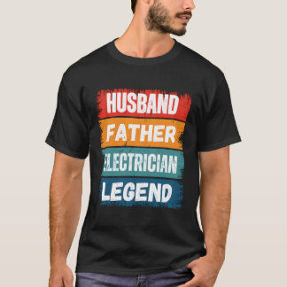 ファーザーエレクチャリジェンド誇りを持ったパパパパ Tシャツ