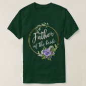 ファーザーオブザブライド結婚ズブライダルシャワーパパMatc Tシャツ (デザイン正面)