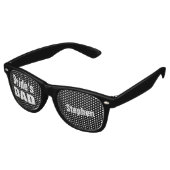 ファーザーオブザブライド結婚式の引き出物白黒A09 レトロサングラス (アングル)