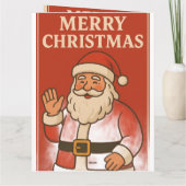 ファーザークリマス招待状カード カード (裏面)