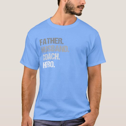 ファーザーコーチヒーローガール Tシャツ (正面)