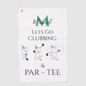 ファーザーズおもしろいデイゴルフタオル ゴルフタオル (正面)