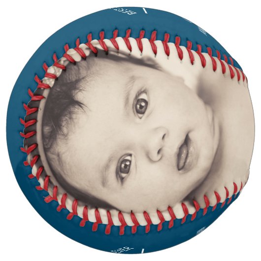 ファーザーズカスタムデイパーソナライズされた ソフトボール (正面左)